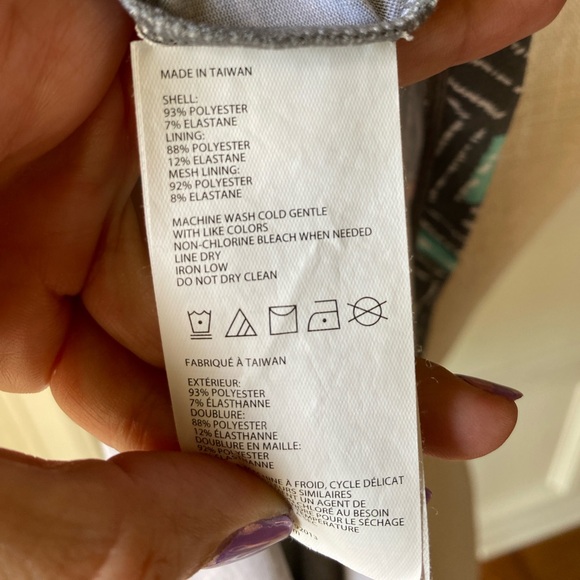 ❌SOLD❌ PRANA SKYPATH DRESS CHALKBOARD SKETCH LARGE ACTIVE SUSTAINABLE BRAND - Picture 8 of 8